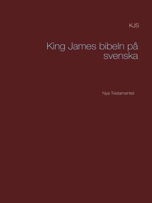 cover image of King James bibeln på svenska